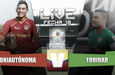 Resultado Uniautónoma - Equidad por la Liga Águila 2015-II (3-0)