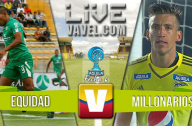 Resultado final: La Equidad - Millonarios por Copa Águila 2016 (0-0)