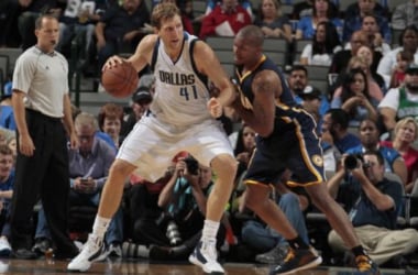 Dirk Nowitzki&#039;s Pre-Season Debut Helps Lift The Dallas Mavericks Over The Indiana Pacers