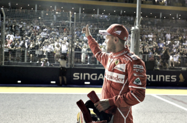 La felicità di Vettel: "Pole fantastica, esploso di gioia dopo il traguardo!"