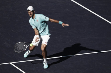Djokovic asume el final de su racha en Indian Wells