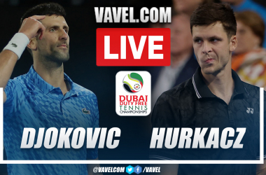 Highlights and sets: Djokovic 2-0 Hurkacz in ATP Dubai 2023
