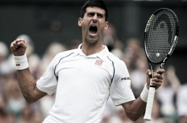 How does Novak Djokovic improve on 2015?