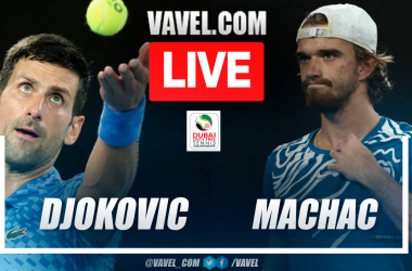 Summary and points of Novak Djokovic 2-1 Tomas Machac at ATP Dubai