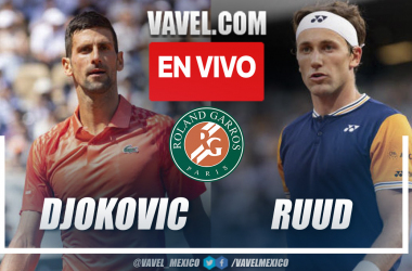 Novak Djokovic vs Casper Ruud EN VIVO: ¿cómo ver transmisión TV online en Final Roland Garros?