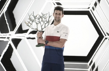 Novak Djokovic campeón en Paris-Bercy