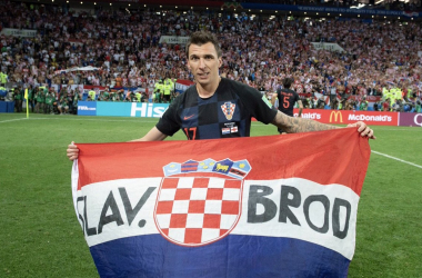 Mario Mandzukic dà l'addio alla Croazia