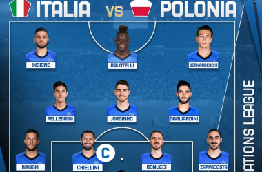 UEFA Nations League, le formazioni ufficiali di Italia - Polonia