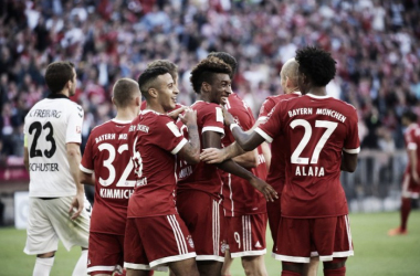 El Bayern le da clase al Freiburg