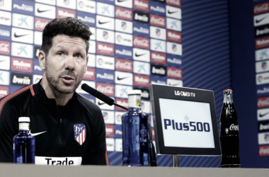 Simeone: &quot;Tengo un equipo competitivo&quot;