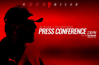 Milan - Chievo, Gattuso in conferenza stampa