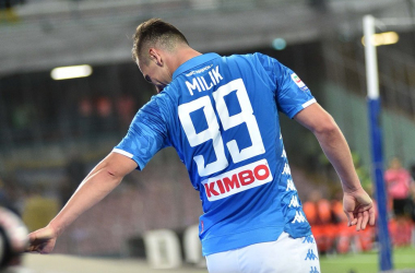 Napoli - Parma, gli azzurri calano il tris: doppietta di Milik