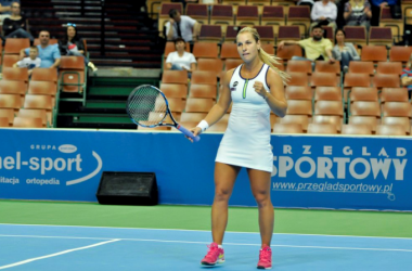 WTA Katowice: Dominika Cibulkova Progresses After A Tight Three Set Battle Against Carina Witthoeft