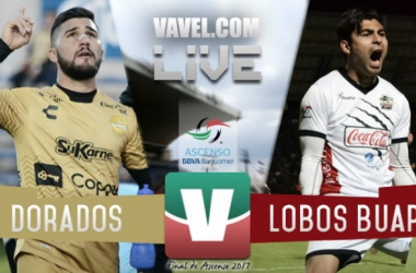 Resultado y goles del Dorados 2-2 Lobos BUAP del Ascenso MX 2017