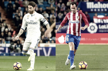 El duelo: Ramos vs Godín