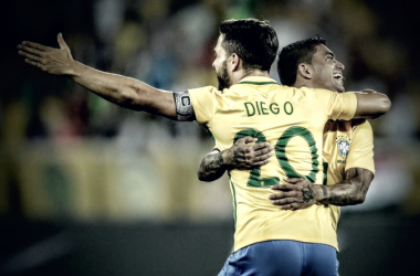 De volta a seleção, Diego comemora oportunidade: "Desfrutei de cada segundo"