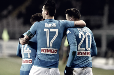 Serie A - Il Napoli schianta il Torino e torna in testa: 1-3 all&#039;Olimpico
