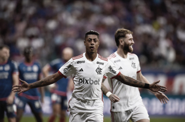 Flamengo vence o Bahia na Fonte Nova pelas quartas da Copa do Brasil