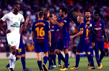 Trofeo Gamper - Barcellona batte Chapecoense 5-0