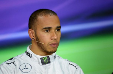 Lewis Hamilton: "Estoy muy contento con la segunda posición de hoy"