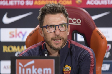 Roma, vigilia di Champions: la conferenza stampa di Di Francesco e De Rossi