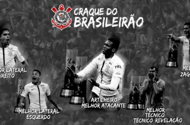 Campeão, Corinthians domina principais seleções do Campeonato Brasileiro 2017
