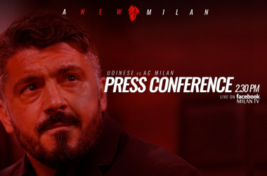 Milan, Gattuso: "Udinese squadra ostica. Domani dovremmo fare una partita gagliarda"