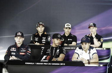 Canadian Grand Prix - Drivers' Press Conference - Verstappen and Hamilton looking to Montreal