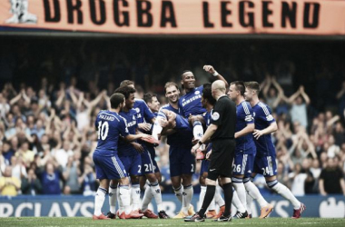 Chelsea legend Didier Drogba makes memorable last appearance