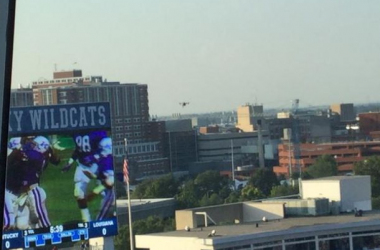 Drone Crashes At Kentucky University Football Game