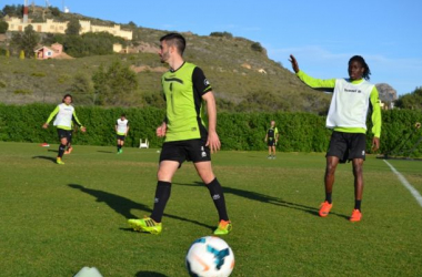 Pereira se retira en la primera sesión de entrenamiento en La Manga