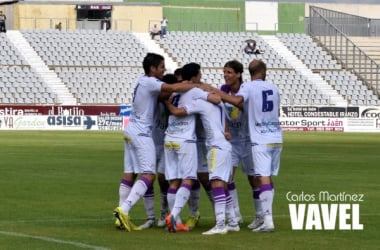 Festival goleador del Real Jaén ante la UD Melilla