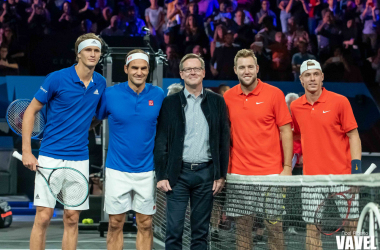 Laver Cup: Alexander Zverev/Roger Federer vs Denis Shapovalov/Jack Sock photo gallery