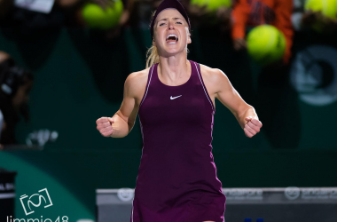 WTA Finals: Elina Svitolina takes out Kiki Bertens in thriller to set up battle of unbeatens in final