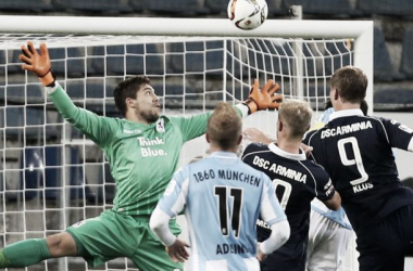 Arminia Bielefeld 1-1 1860 Munich: Klos continues scoring streak to earn a share of the spoils