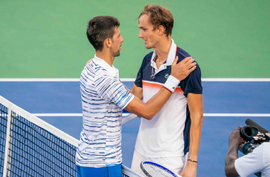 Western and Southern Open: Novak Djokovic vs Daniil Medvedev photo gallery