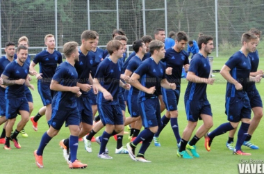 El balón protagoniza los entrenamientos