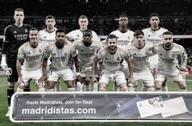 Real Madrid CF - Atlético de Madrid: puntuaciones del Real Madrid CF, jornada 23 de La Liga EA Sports. 