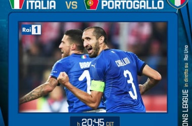 L'Italia ospita il Portogallo in uno stadio San Siro tutto esaurito!&nbsp;