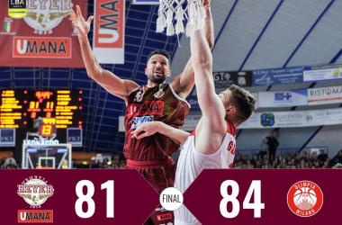 Legabasket - Milano spreca 21 punti di vantaggio, ma batte comunque Venezia (81-84)