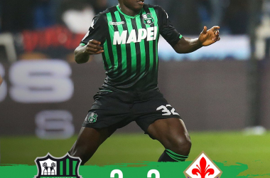 Pazza sfida tra Sassuolo e Fiorentina: al Mapei Stadium finisce 3-3!!!