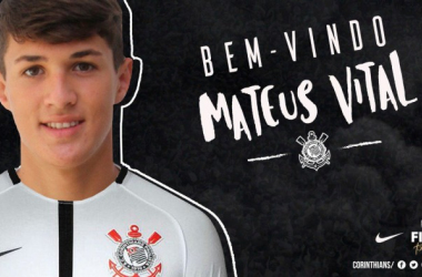 Corinthians confirma contratação de meia Mateus Vital, ex- Vasco da Gama