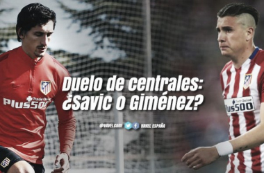 El dilema del Cholo: ¿Savic o Giménez?