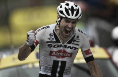 Tom Dumoulin wins stage 9 of the Tour de France as Alberto Contador calls it a day with illness