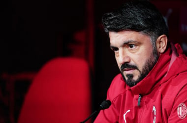 Milan, Gattuso in conferenza stampa: "Dobbiamo ripartire domani, da subito"