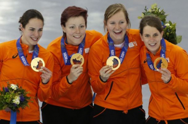 Sochi 2014: The Dutch Easily Win The Gold Medals In Team Pursuit