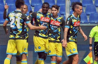 Duván Zapata marcó un gol y Zúñiga volvió a jugar con Napoli