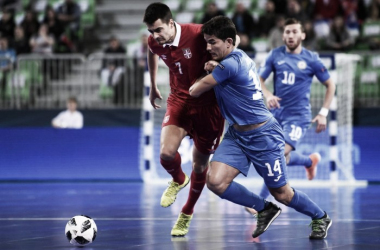 Kazajistán saca partido a su juego ante Serbia