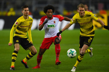 Bundesliga - Pari e patta tra Dortmund ed Augsburg: a Reus risponde Danso