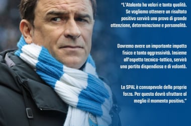 Spal, Semplici: "Siamo in buon momento ma affrontiamo la squadra più in forma del campionato"